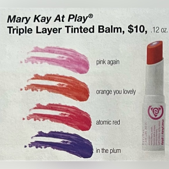 🩷Mary Kay🩷 At Play Triple Layer Tinted Balm - Picture 2 of 5